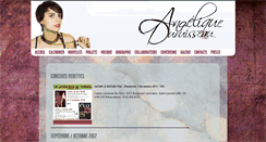 Desktop Screenshot of angeliqueduruisseau.com